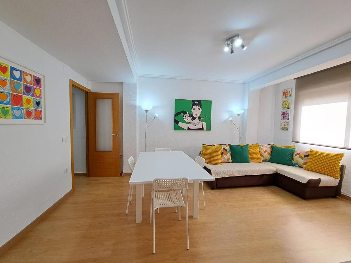 Centrico Apartamento En Valencia Proximo Parada De Metro Angel Guimera Extérieur photo